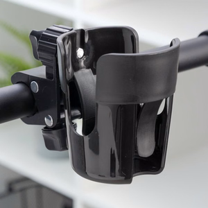 Bottle cage with bracket FSCGE-105 black