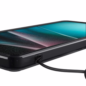 Spigen Ultra Hybrid Mag MagSafe Dėklas for Samsung Galaxy S26 Ultra Zero One - Clear juodas