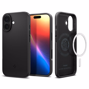 Spigen Thin Fit Magnetinis dėklas telefonui iPhone 17 - juodas