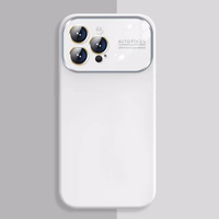 Minkštas silikoninis dėklas objektyvui Iphone 14 balta