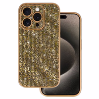 Flash dėklas telefonui Iphone 14 Pro auksinis