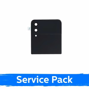 LCD ekranas skirtas Samsung F721 Z Flip4 (išorinis) su rėmeliu / grafito / (Service Pack)