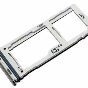 SIM card holder Samsung M526 M52 5G White original (service pack)