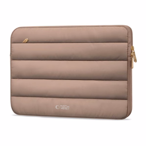 Tech-Protett pūkuotas nešiojamojo kompiuterio krepšys 15–16 – rudas