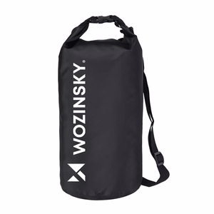 Wozinsky WWK-30 vandeniui atsparus krepšys SUP baidarei 30 l - juoda