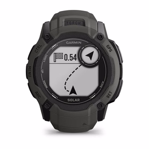 Garmin Instinct 2X Solar 2,79 cm (1.1") MIP 50 mm Skaitmeninis 176 x 176 pikseliai Lietimui jautrus ekranas Grafitas GPS (palydovinis)