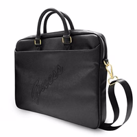 Guess Saffiano Script rankinė 16" nešiojamam kompiuteriui - juoda