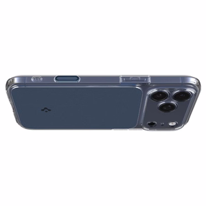 Spigen Thin Fit MagSafe deklas, skirtas iPhone 17 Pro - Skaidrus tamsiai melynas