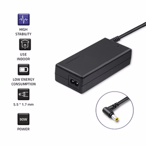 Qoltec 50087 maitinimo adapteris Acer | 90 W | 19 V | 4,74 A | 5,5*1,7 | +maitinimo laidas