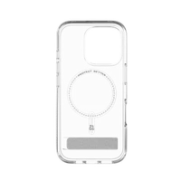 ZAGG Crystal Palace Snap Magnetinis dėklas telefonui su stovu iPhone 16 Pro - Skaidrus