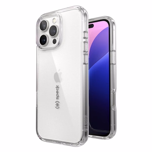 Speck GemShell dėklas, skirtas iPhone 16 Pro Max, „Clear“