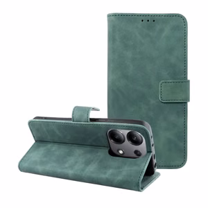 Чехол-книжка для Xiaomi Redmi NOTE 13 4G Tender Book зелёный