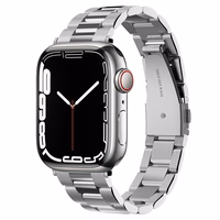 Spigen Modern Fit dirželis Apple Watch 4/5/6/7/8/SE (38/40/41 mm) - sidabrinis