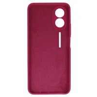 Silicone Lite dėklas telefonui Oppo A38 4G bordo spalvos