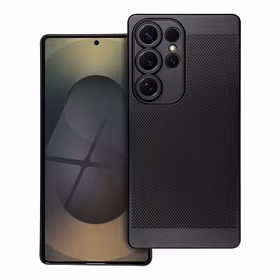 BREEZY dėklas telefonui SAMSUNG S25 Ultra juodas