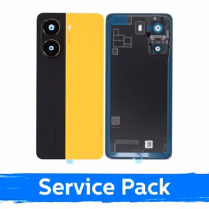 Galinis dangtelis skirtas Xiaomi Poco X7 Pro 5G / Yellow / (Service Pack)