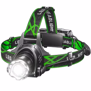 LED žibintuvėlis ant galvos Zoom LC2 atsparus vandeniui IP54