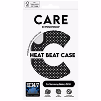 CARE by PanzerGlass Funkcinis Heat Beat dėklas telefonui Samsung Galaxy S25+ - Juodas
