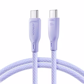 USB Laidas Joyroom "SA34-CC3" violetinis "Type-C / Type-C" 100cm (iki 60W)