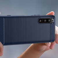 Thunder dėklas telefonui Xiaomi Poco F4 5G silikoninis šarvuotas dėklas juodas