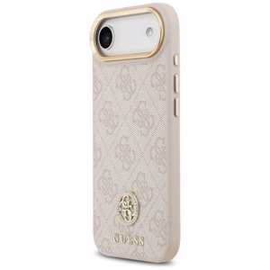 Guess 4G Strass Logo Magnetinis dėklas telefonui iPhone Air - rožinė