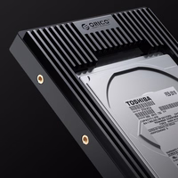 "Orico D2SS-6G" 2,5 colio disko adapteris į 3,5 colio keitiklį - juodas