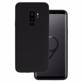 Dėklas silikoninis Lite telefonui Samsung Galaxy S9 Plus juodas