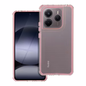 Чехол для Xiaomi Redmi Note 14 5G Matrix Clear пудрово-розовый
