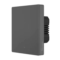 Smart WiFi wall switch SONOFF M5-1C-80 (1-channel, for frame, graphite)