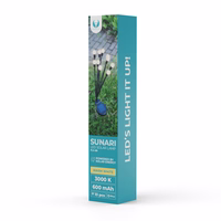 Forever Light Solar LED Lempa SUNARI FLS-89 fireflies x10 3000K 600mAh Ni-MH