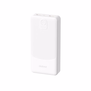 Išorinė baterija POWER BANK Dudao (K10) 10000mAh (2xUSB 2A) balta