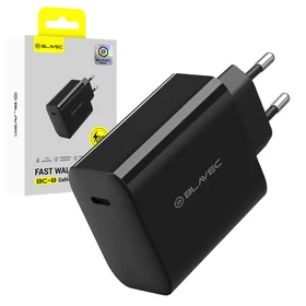 Blavec Wall charger BC-8 GaN4 - Type C - PD QC 65W 3A (TCBC8G4-CB653A) black