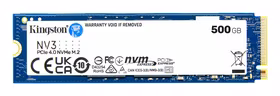 Kingston Technology NV3 500 GB M.2 PCI Express 4.0 NVMe 3D NAND