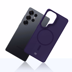 3mk Smoke MagCase для Samsung Galaxy S25 Ultra фиолетово-полупрозрачный