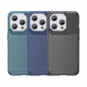 Armored iPhone 15 Pro Thunder dėklas - mėlynas