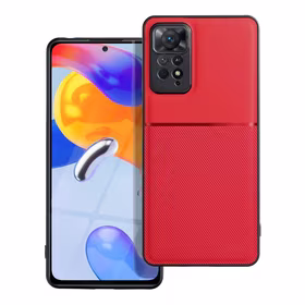 NOBLE dėklas telefonui XIAOMI Redmi Note 11 Pro / 11 Pro 5G raudonas