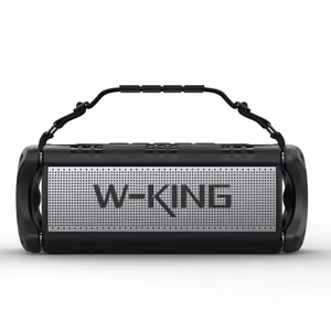 Bluetooth belaidis garsiakalbis W-KING D8 juodas-sidabrinis