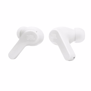 Belaidės ausinės JBL IP54 IPX2 Wave Beam baltos