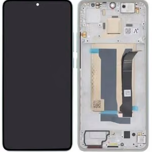 LCD ekranas Xiaomi Poco X7 Pro 5G su jutikliniu ekranu su rėmeliu žalias originalus (aptarnavimo pakuotė)