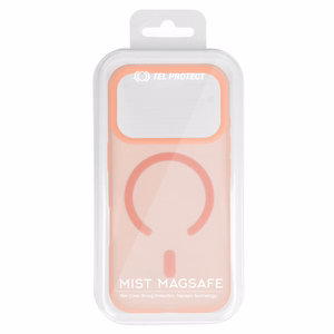 Tel Protect Mist Matte Magsafe dėklas Samsung Galaxy A17 5G rožinis oranžinis