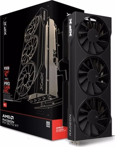 Vaizdo plokštė XFX Swift RX 9070XT 3-FAN Gaming E. 16G