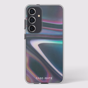 Чехол Case-Mate Soap Bubble для Samsung Galaxy S24+, переливающийся