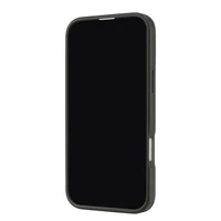 Audi anglies pluošto sportinis raudonas apskritimas Magnetinis dėklas telefonui iPhone 16 Pro Max 6.9" - juodas