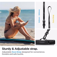 Spigen Aqua Shield A601 dėklas atsparus vandeniui IPX8 - permatomas 2 vnt.