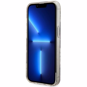 Guess Flower Magnetinis dėklas telefonui iPhone 14 - rožinė