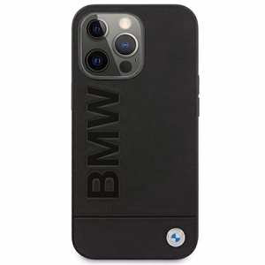 BMW Signature Logo Imprint чехол для iPhone 13 Pro Max - чёрный