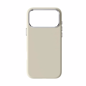 Dėklas telefonui iPhone 17 PRO MAX Forcell F-Protect Frame Premium suderinamas su Magsafe antikinis baltas