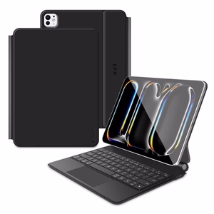 Tech-Protect SmartCase Magnetic deklas iPad Pro 13 7/8 2024-2025 - Juodas