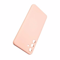 Beline Silikoninis dėklas Samsung M55 M556 rožinis-auksinis/rožinis auksinis