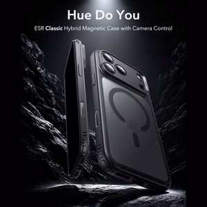 ESR Classic Hybrid MagSafe dėklas iPhone 18 Pro Max / 17 Pro Max, juodas